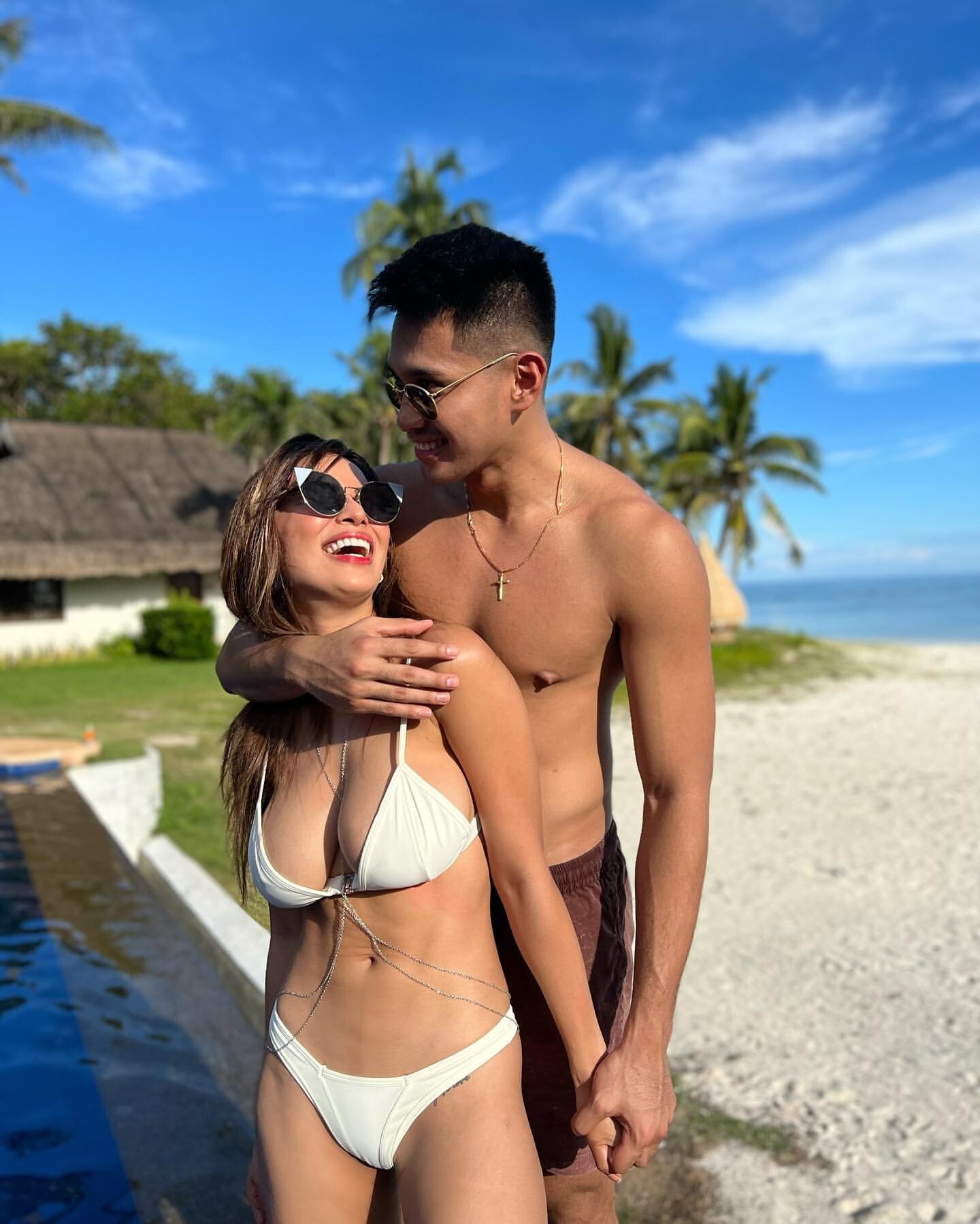 Maica Criselle Palo with her Boyfriend